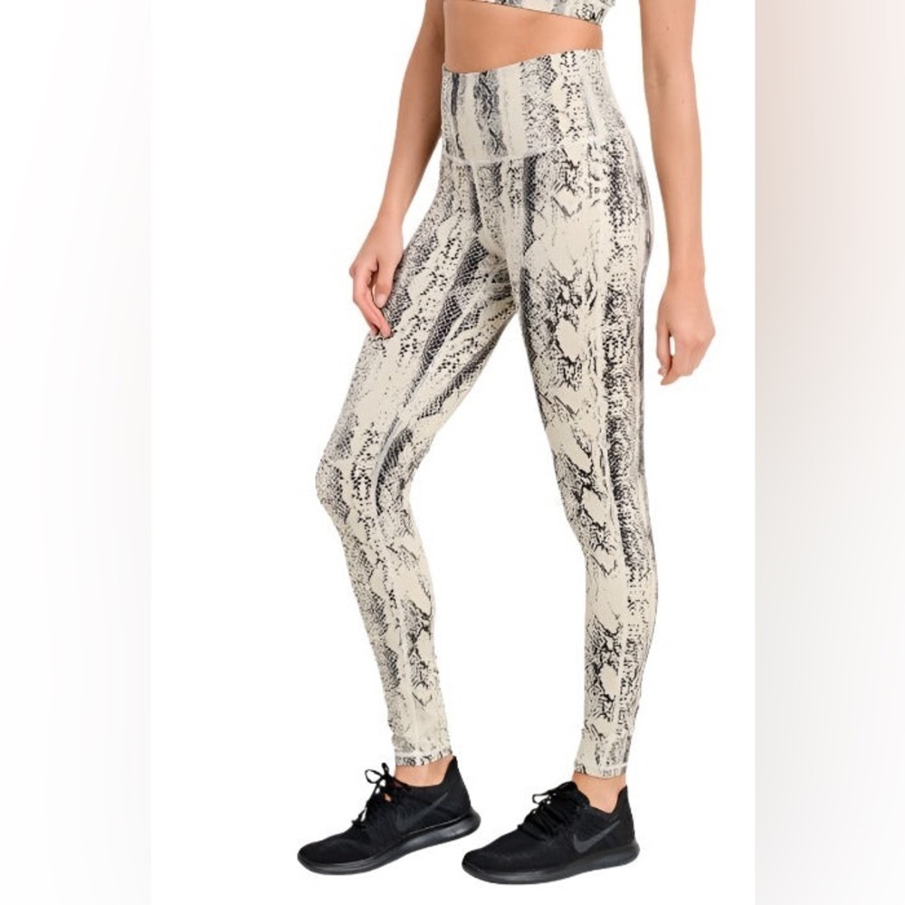 Mono B Viper Print Leggings with Waist Pocket